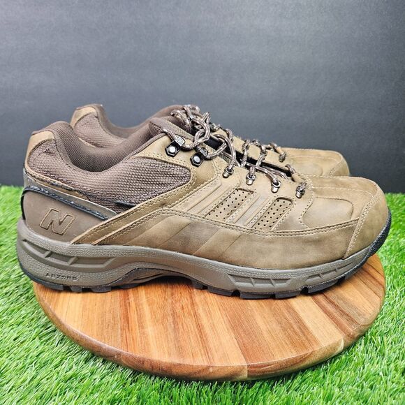 New Balance Mens 749 MW749BR Brown Low Top Lace-Up Hiking Shoes Size 13 2E - Picture 1 of 14